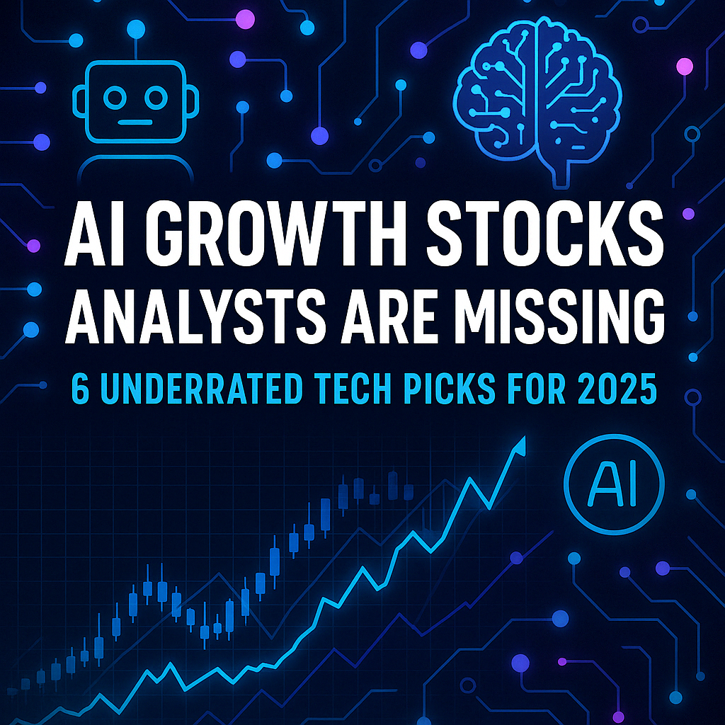 AI growth stocks 2025 — underrated tech stocks with explosive potential