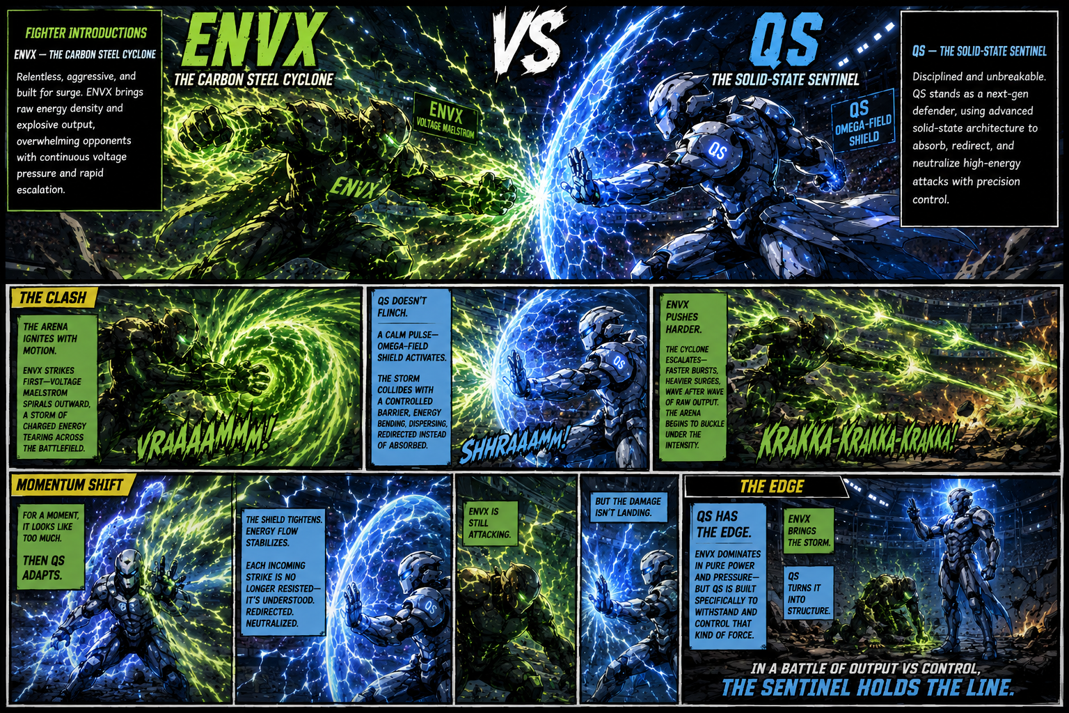Stock Rumble of the Week — ENVX vs QS
